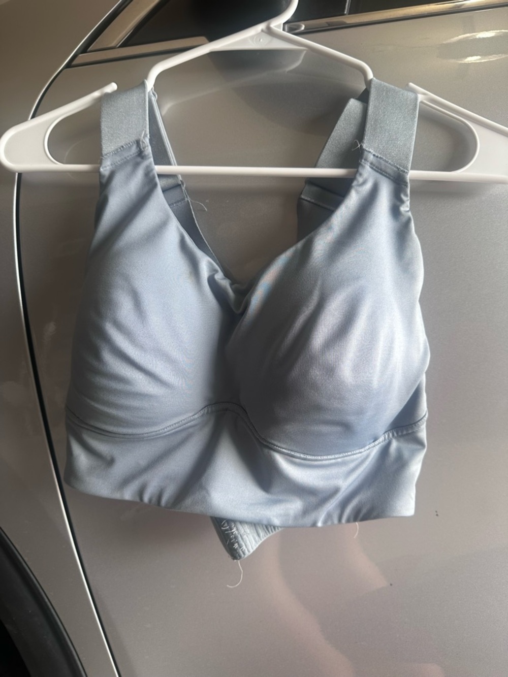 3 DSG Sports Bras in Light Pink, Light Blue, and Black - Picture 4 of 7